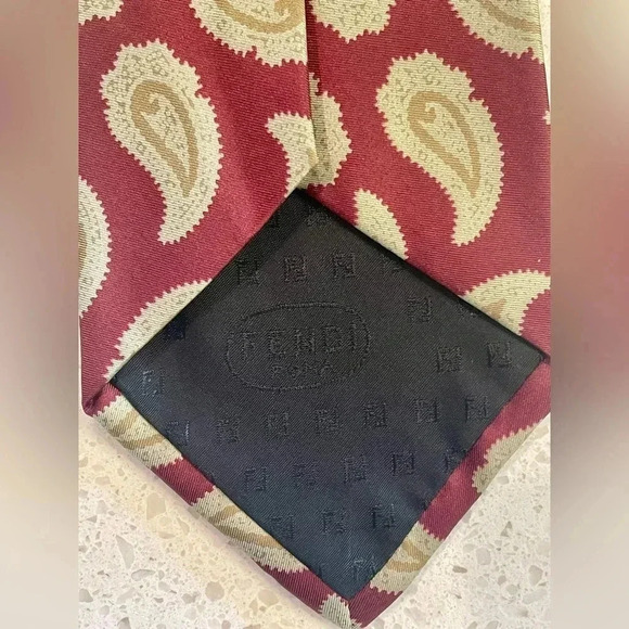 Fendi Silk Tie - Picture 3 of 4